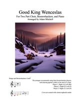 Good King Wenceslas Two-Part choral sheet music cover